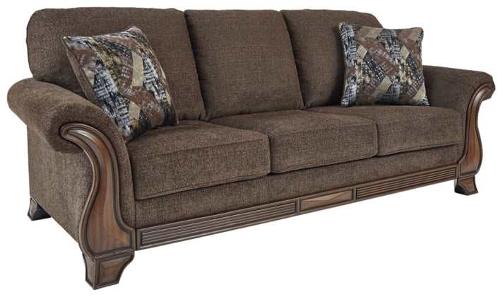 Miltonwood Teak Fabric Sofa