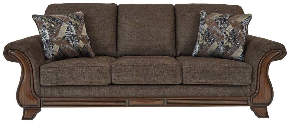 Miltonwood Teak Fabric Sofa