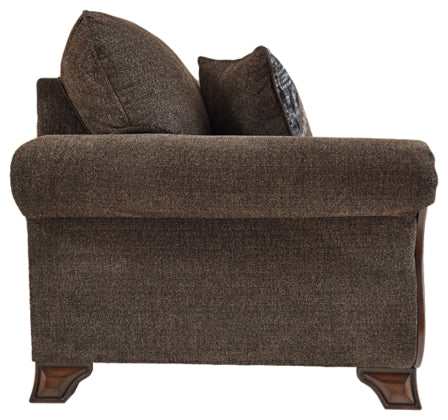 Miltonwood Teak Fabric Sofa