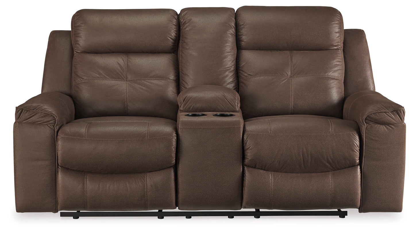 Jesolo Coffee Reclining Sofa and Loveseat with Recliner