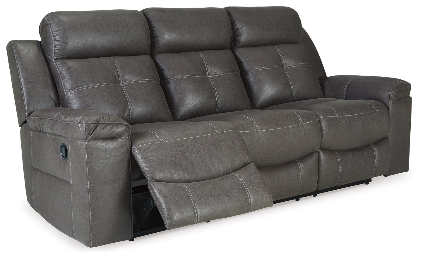 Jesolo Dark Gray Reclining Sofa and Recliner