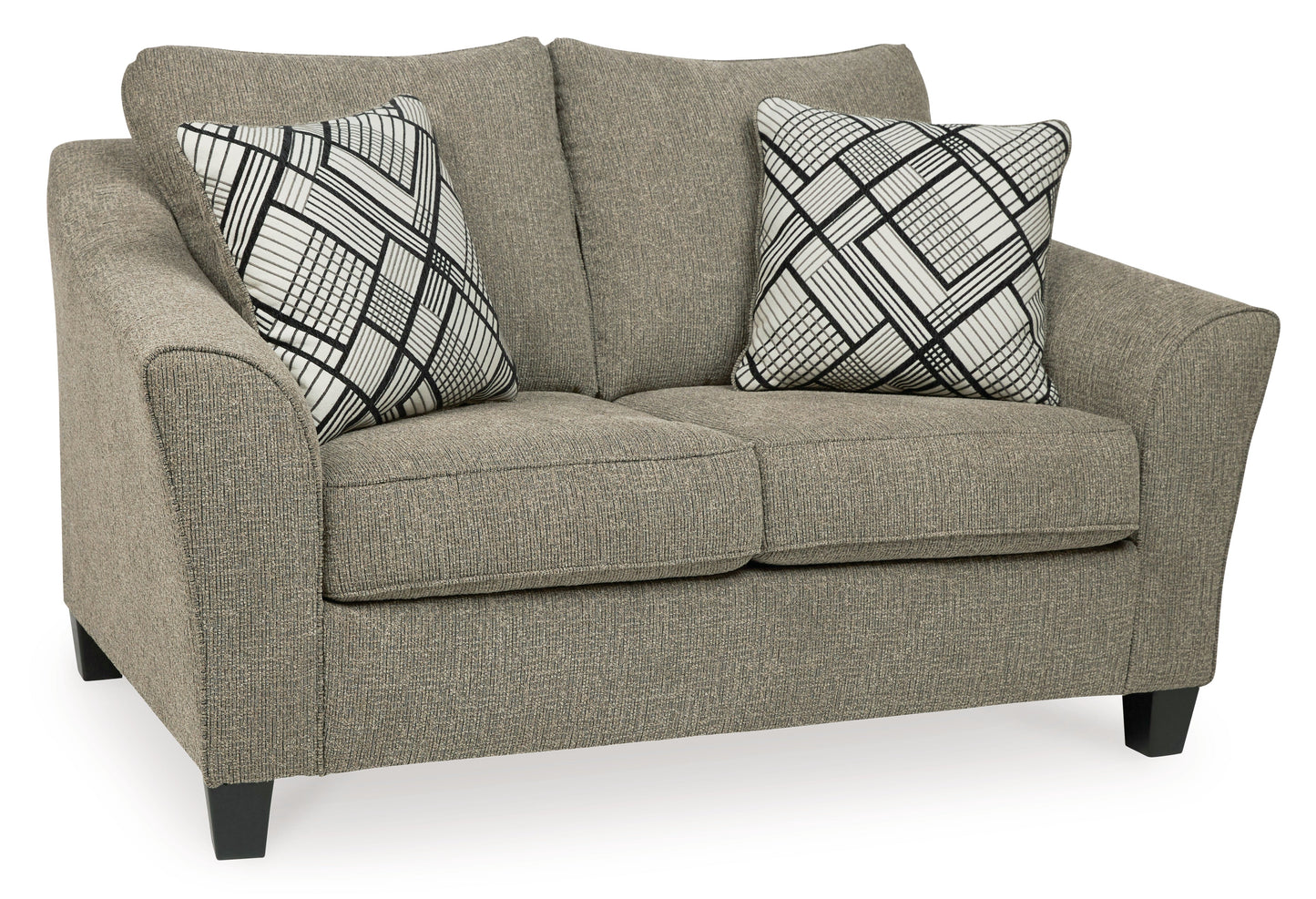 Barnesley Platinum Sofa, Loveseat, Oversized Chair and Ottoman