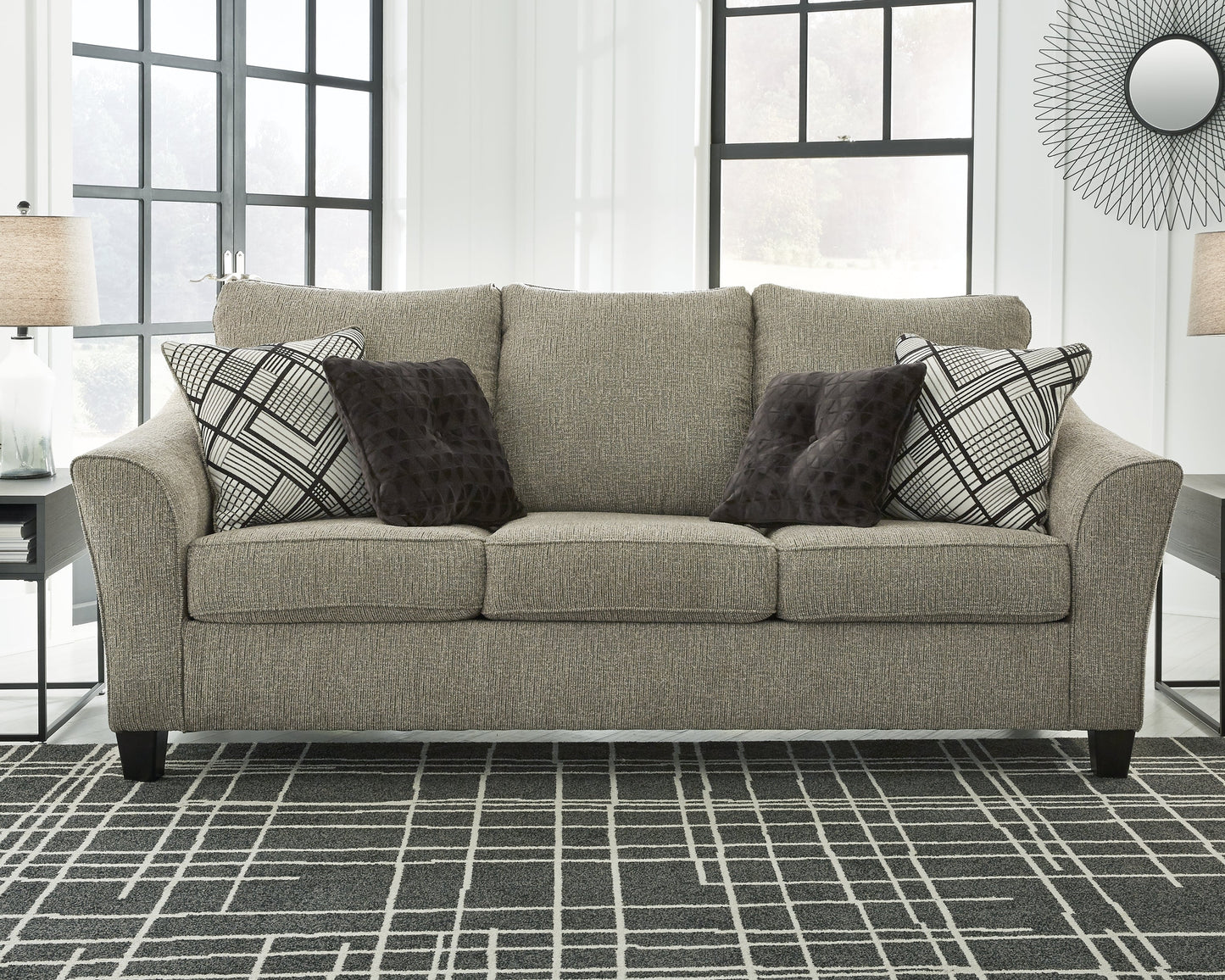 Barnesley Platinum Sofa and Oversized Chair