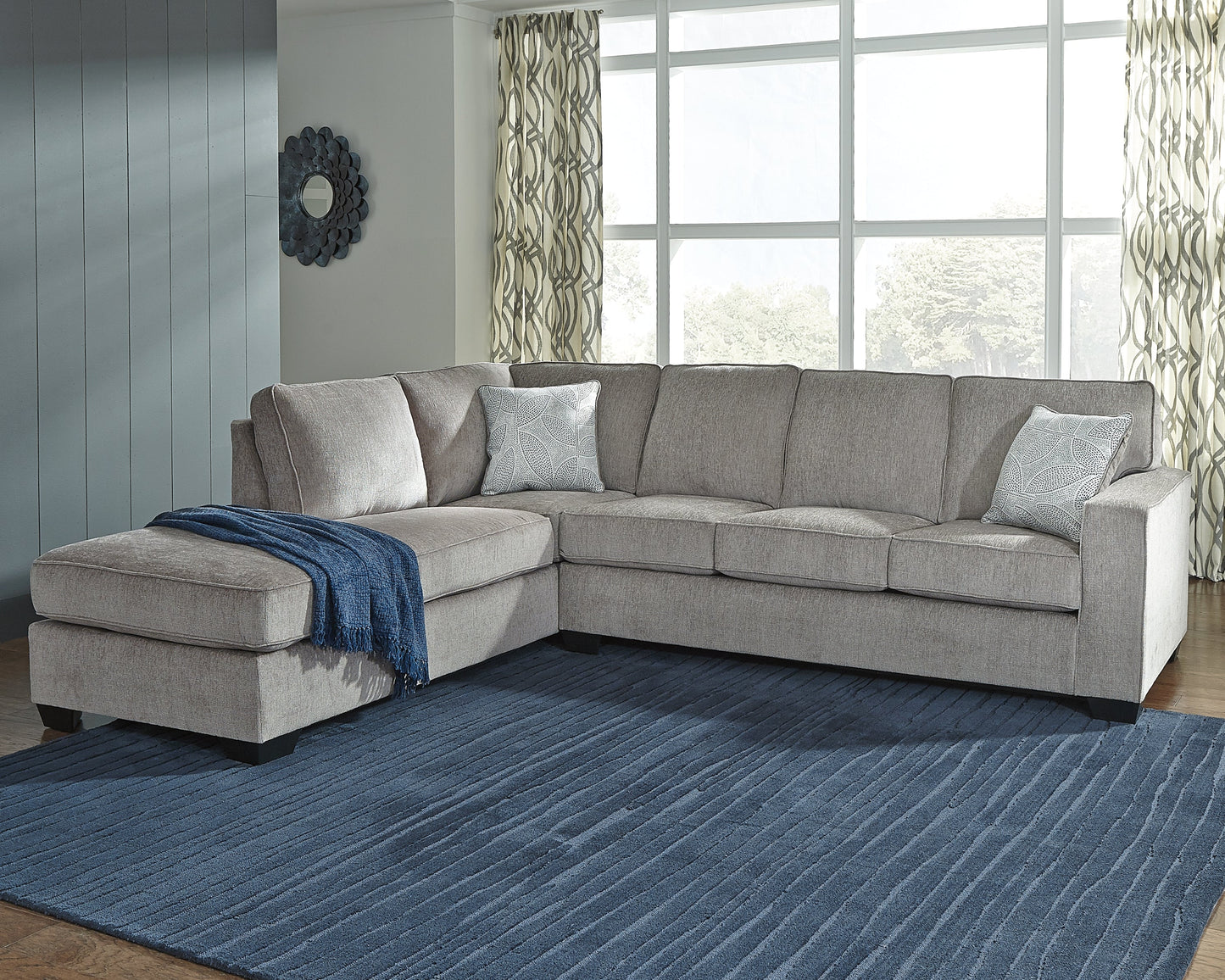 Altari Alloy 2-Piece Sectional with Chaise, Loveseat and Ottoman