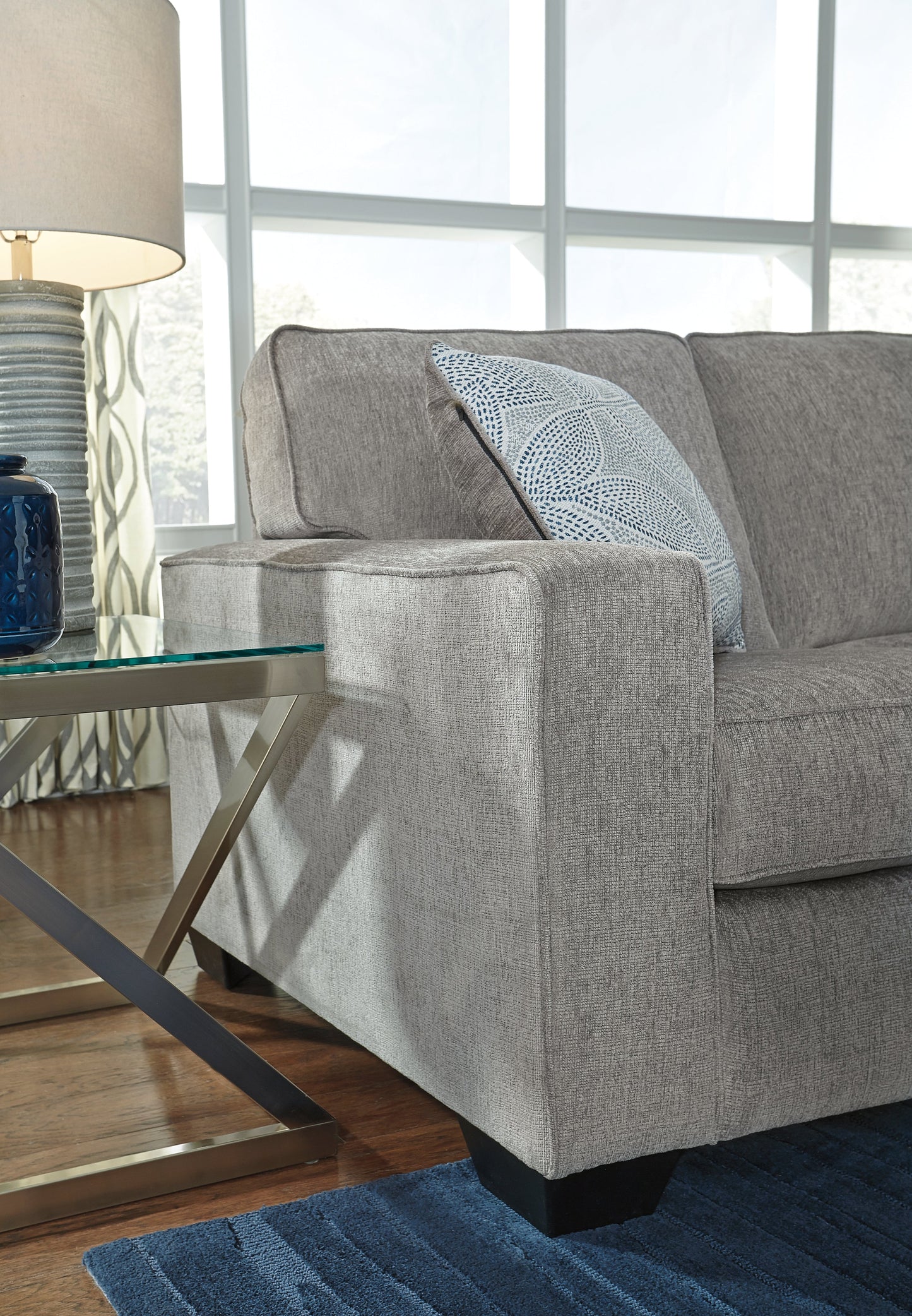 Altari Alloy 2-Piece Sleeper Sectional, Loveseat and Ottoman