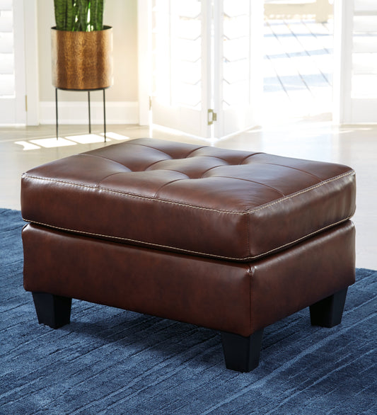 Altonbury Walnut Ottoman