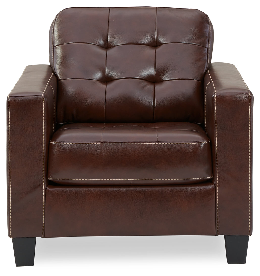 Altonbury Walnut Sofa and Chair