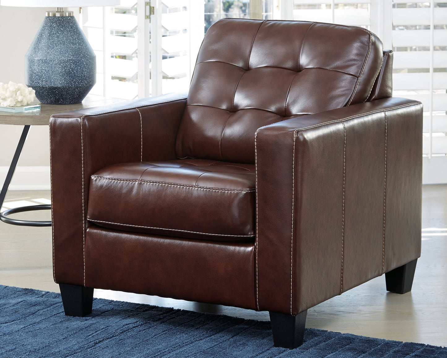 Altonbury Walnut Sofa and Chair