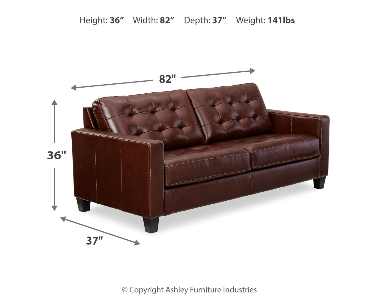 Altonbury Walnut Sofa and Chair