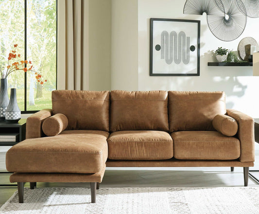 Arroyo Caramel Reversible Sectional Sofa