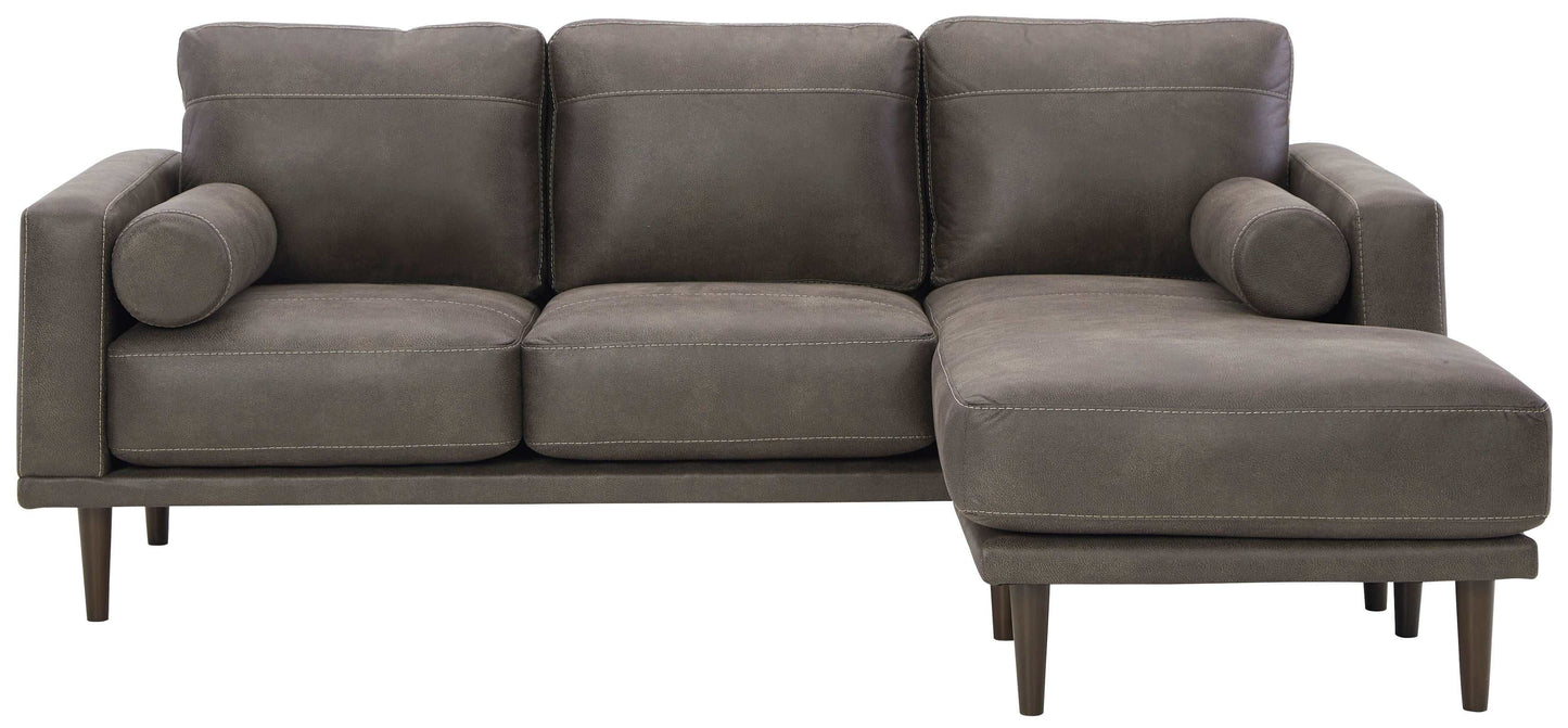 Arroyo Smoke Reversible Sectional Sofa