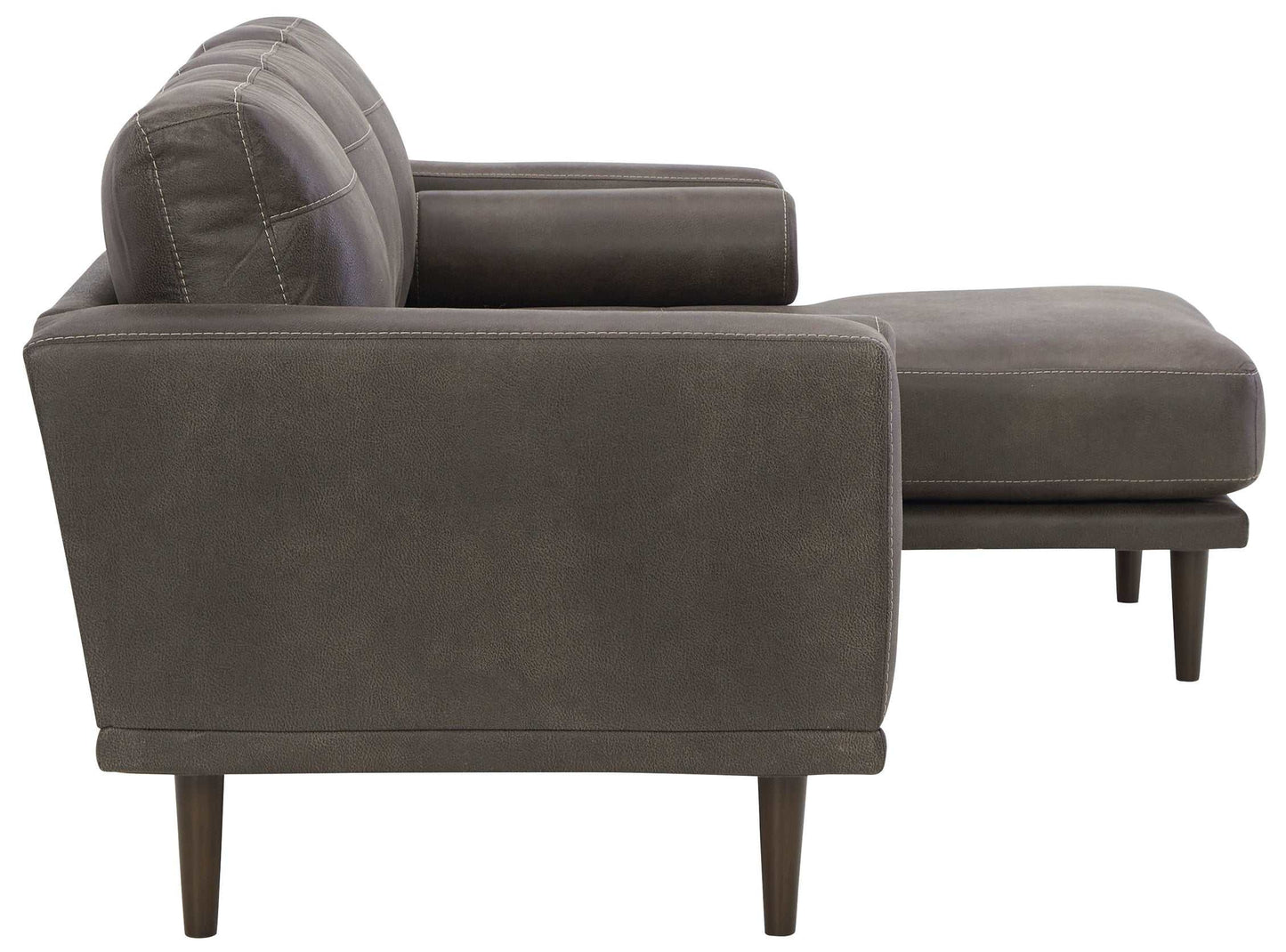 Arroyo Smoke Reversible Sectional Sofa