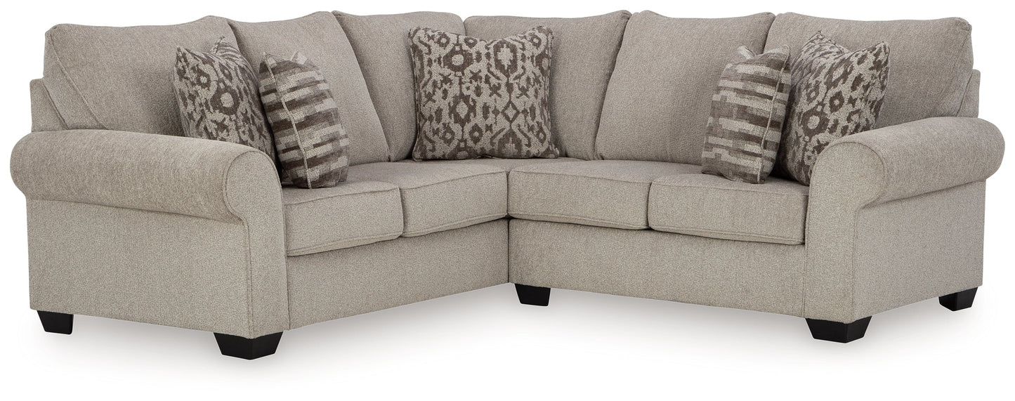 Claireah Umber 2-Piece Sectional