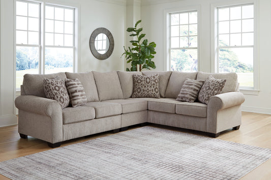 Claireah Umber 3pc Sectional