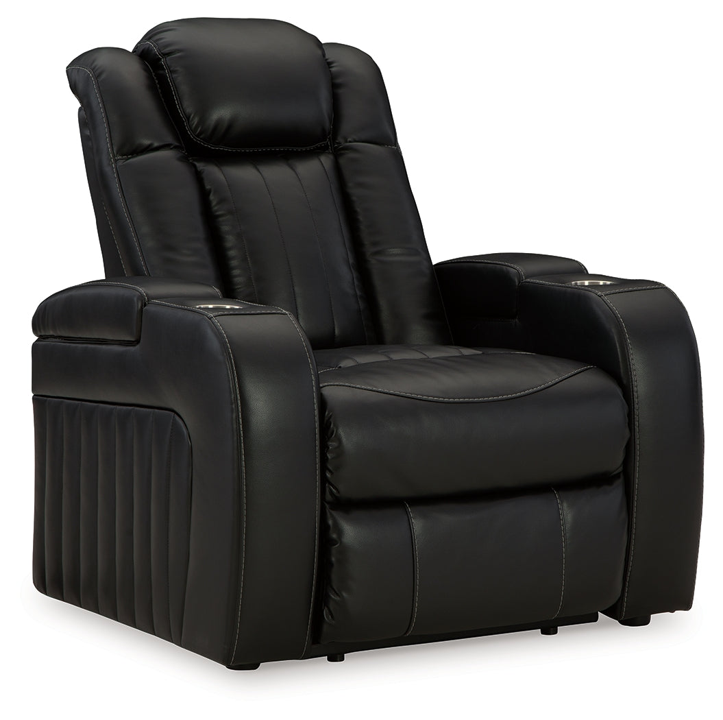 Caveman Den Midnight Power Recliner