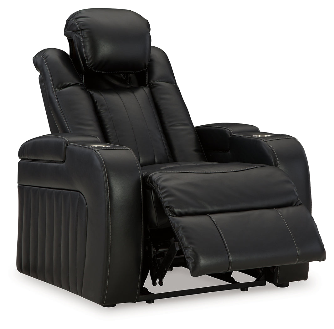 Caveman Den Midnight Power Recliner