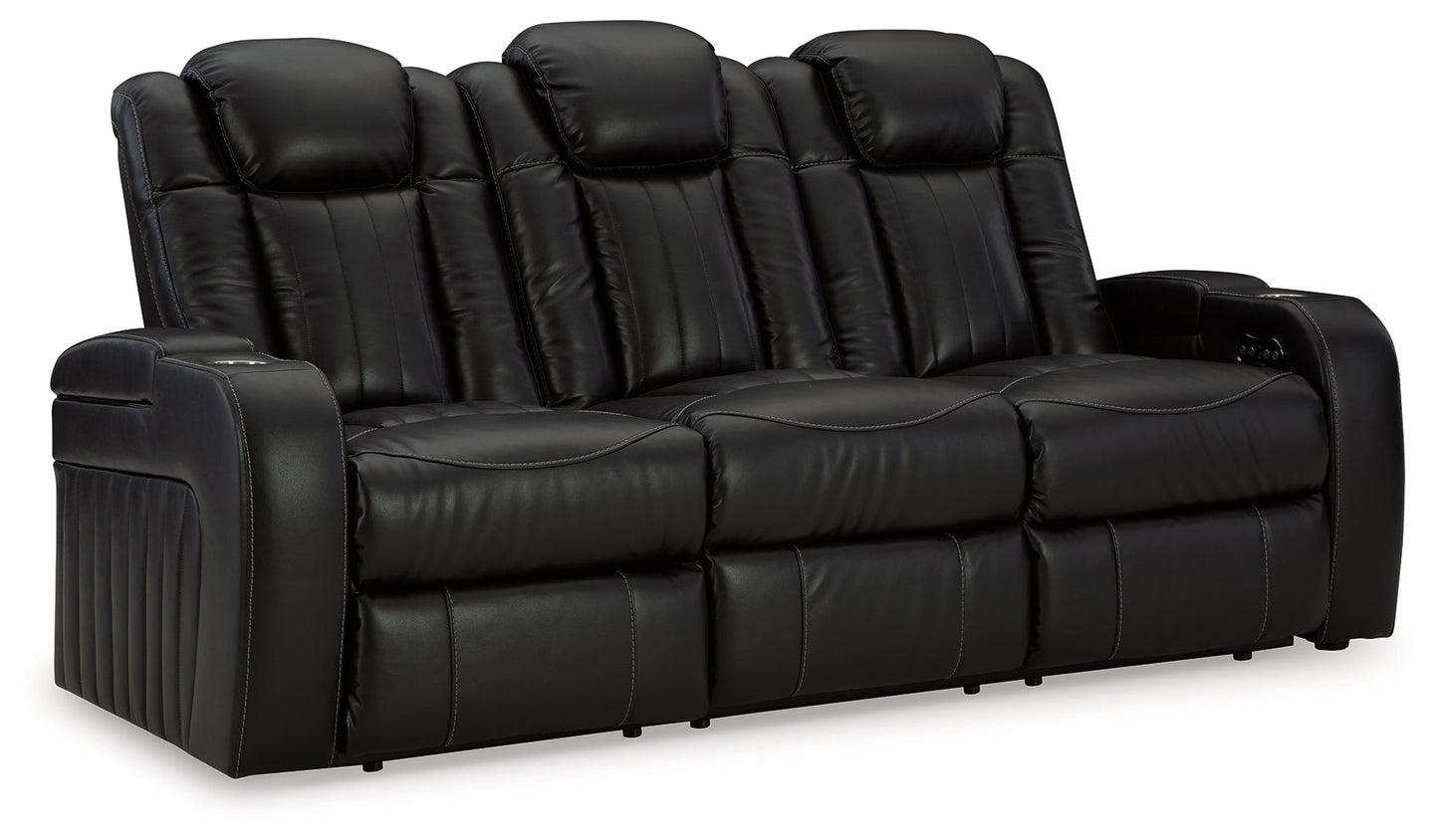 Caveman Den Power Reclining Sofa, Loveseat and Recliner