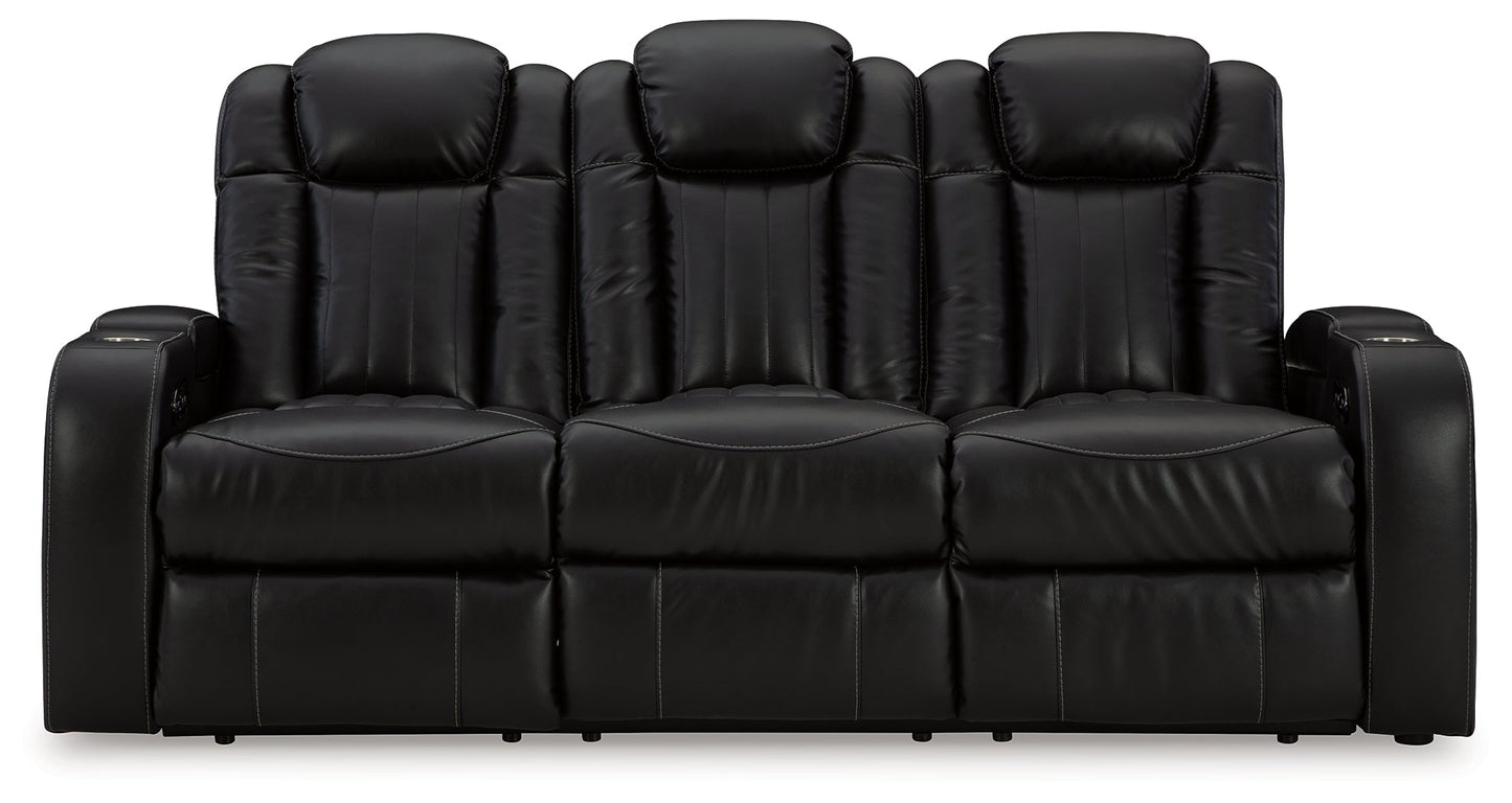 Caveman Den Power Reclining Sofa, Loveseat and Recliner