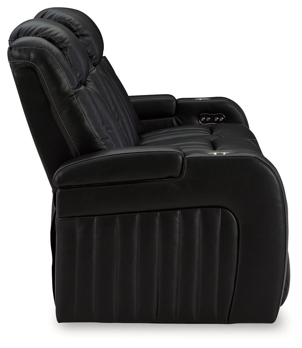 Caveman Den Power Reclining Sofa, Loveseat and Recliner