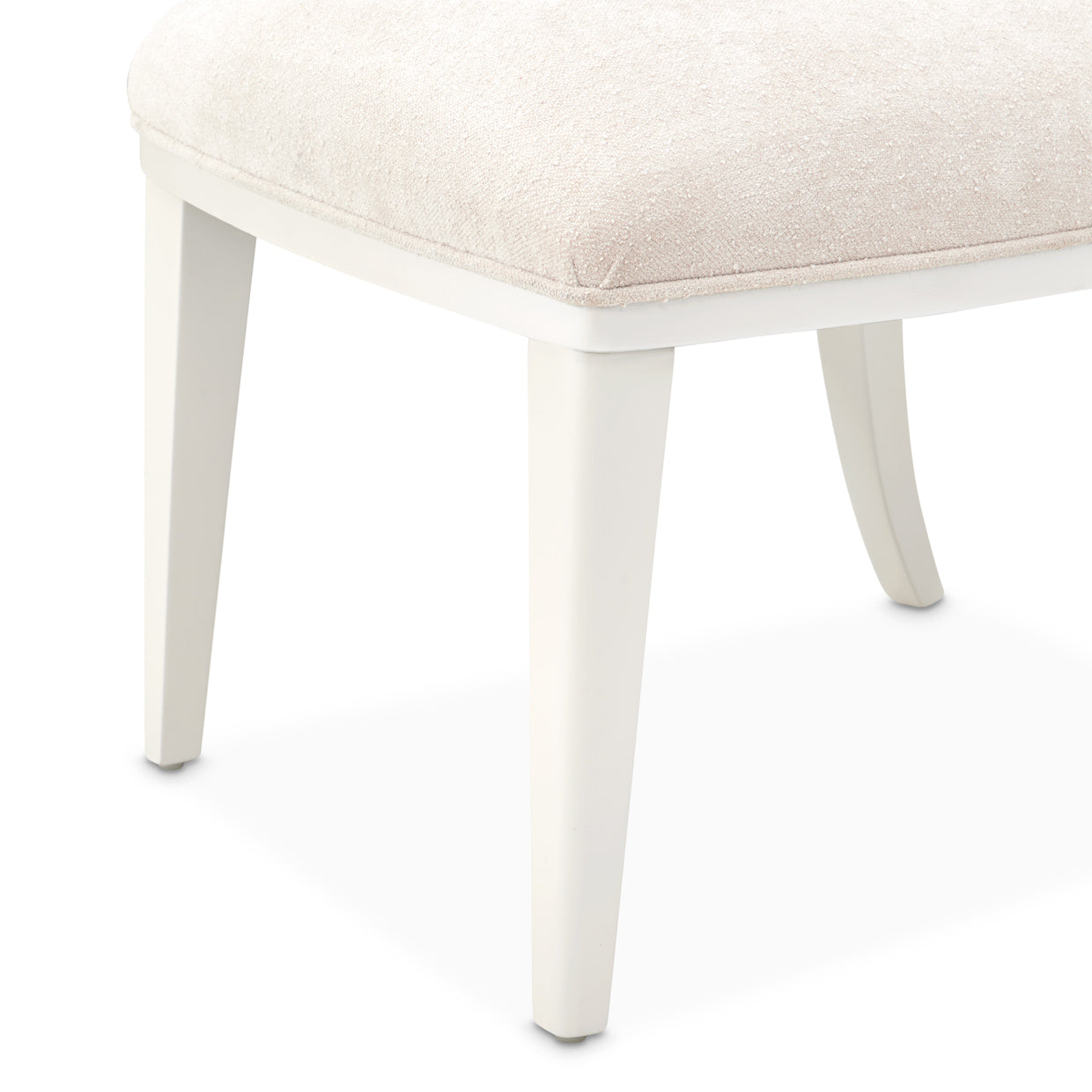 La Marisia Creamy Pearl Vanity Set with Mirror & Chair