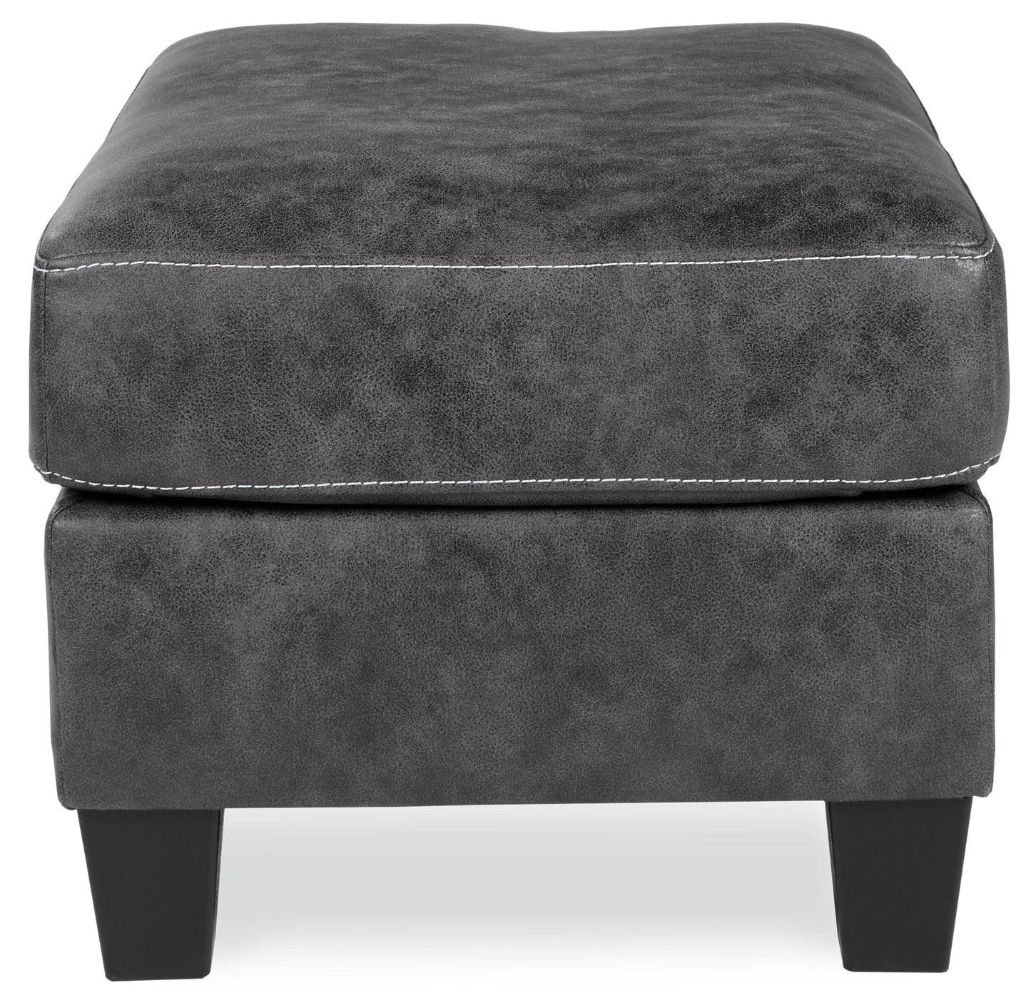 Venaldi Gunmetal Chair and Ottoman