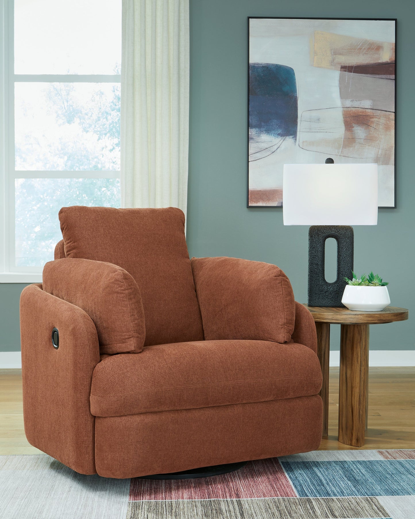 Modmax Spice Swivel Glider Recliner