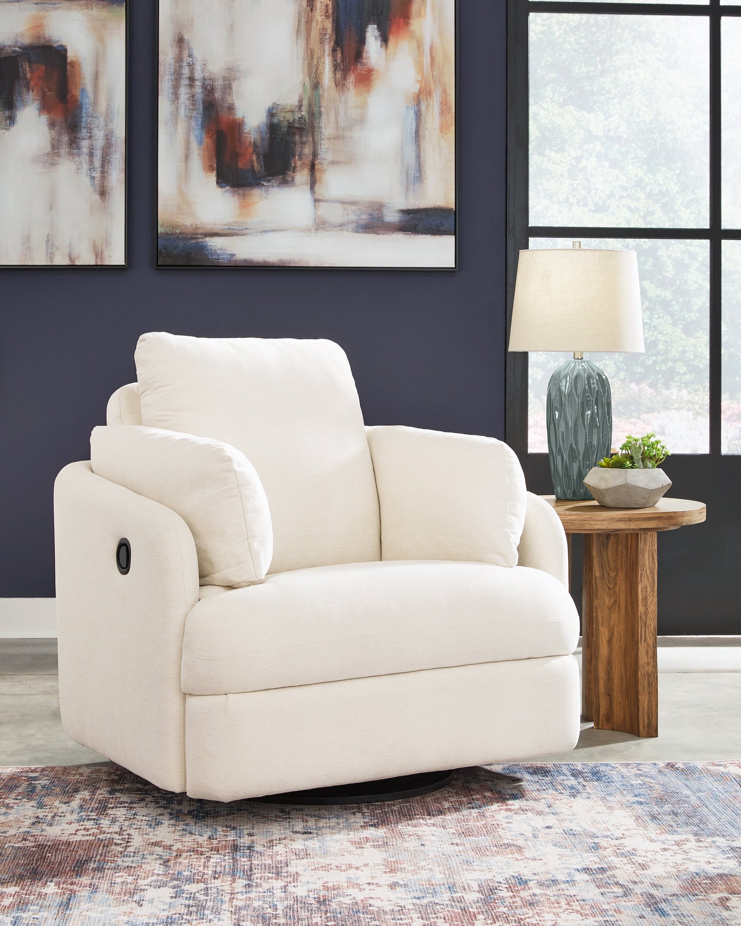 Modmax Oyster Swivel Glider Recliner