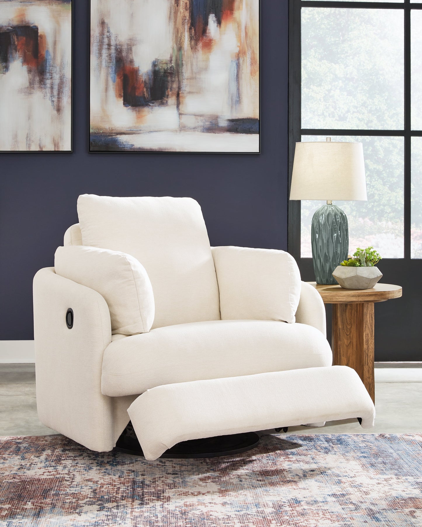 Modmax Oyster Swivel Glider Recliner