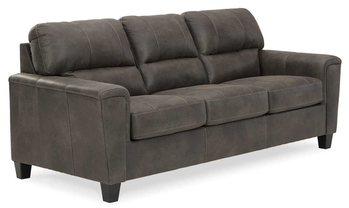 Navi Smoke Sofa, Loveseat and Recliner