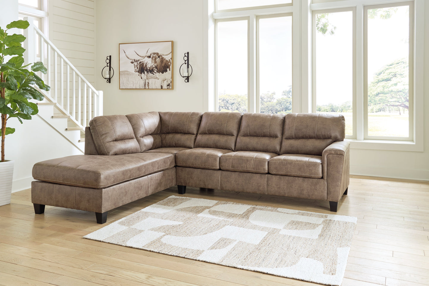 Navi Fossil 2-Piece Sectional Sofa Chaise