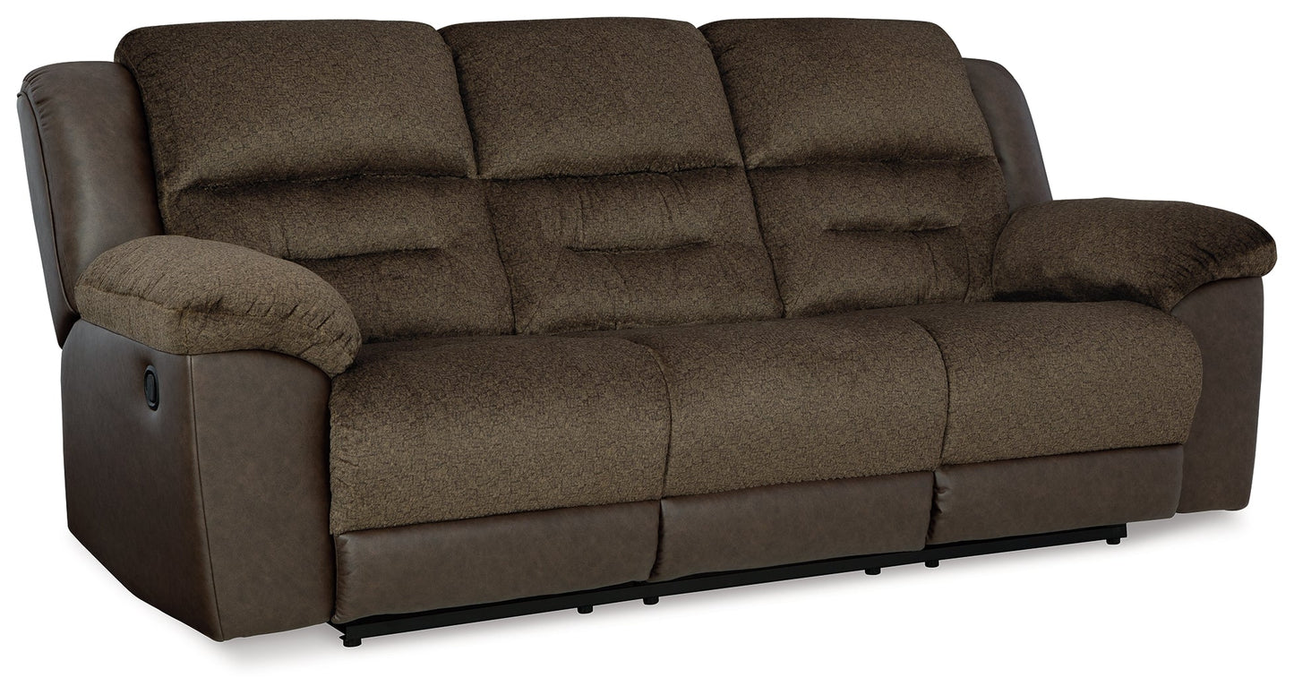 Dorman Brown Reclining Sofa