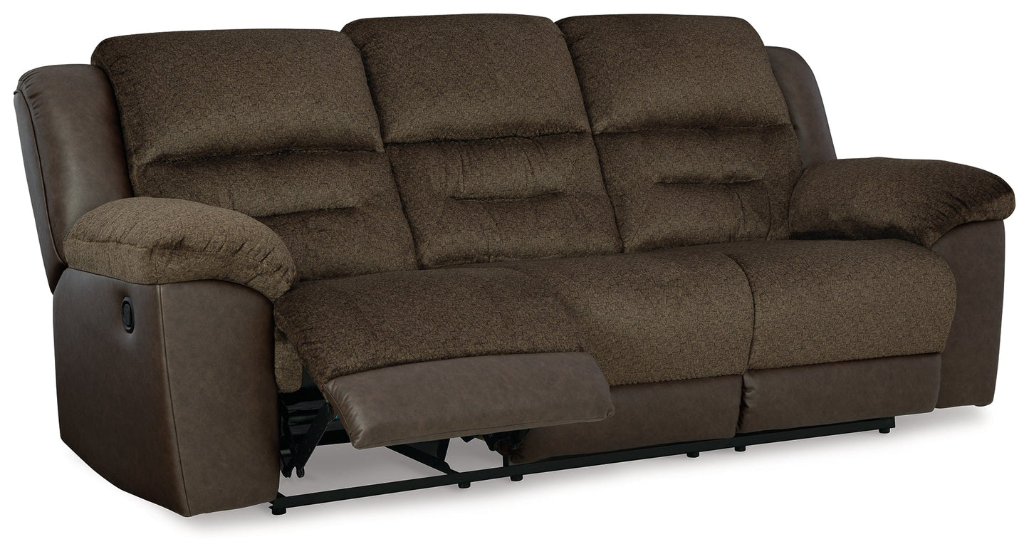 Dorman Brown Reclining Sofa