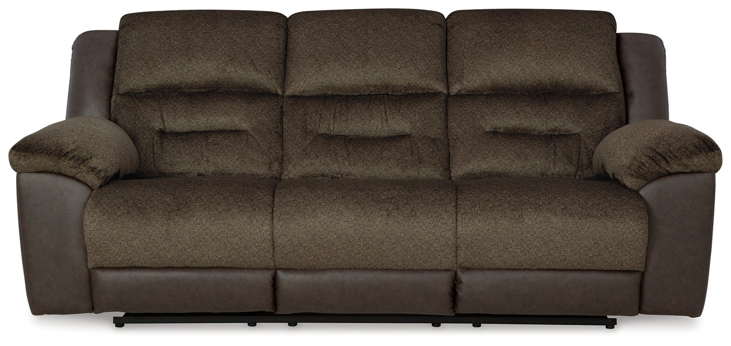 Dorman Brown Reclining Sofa