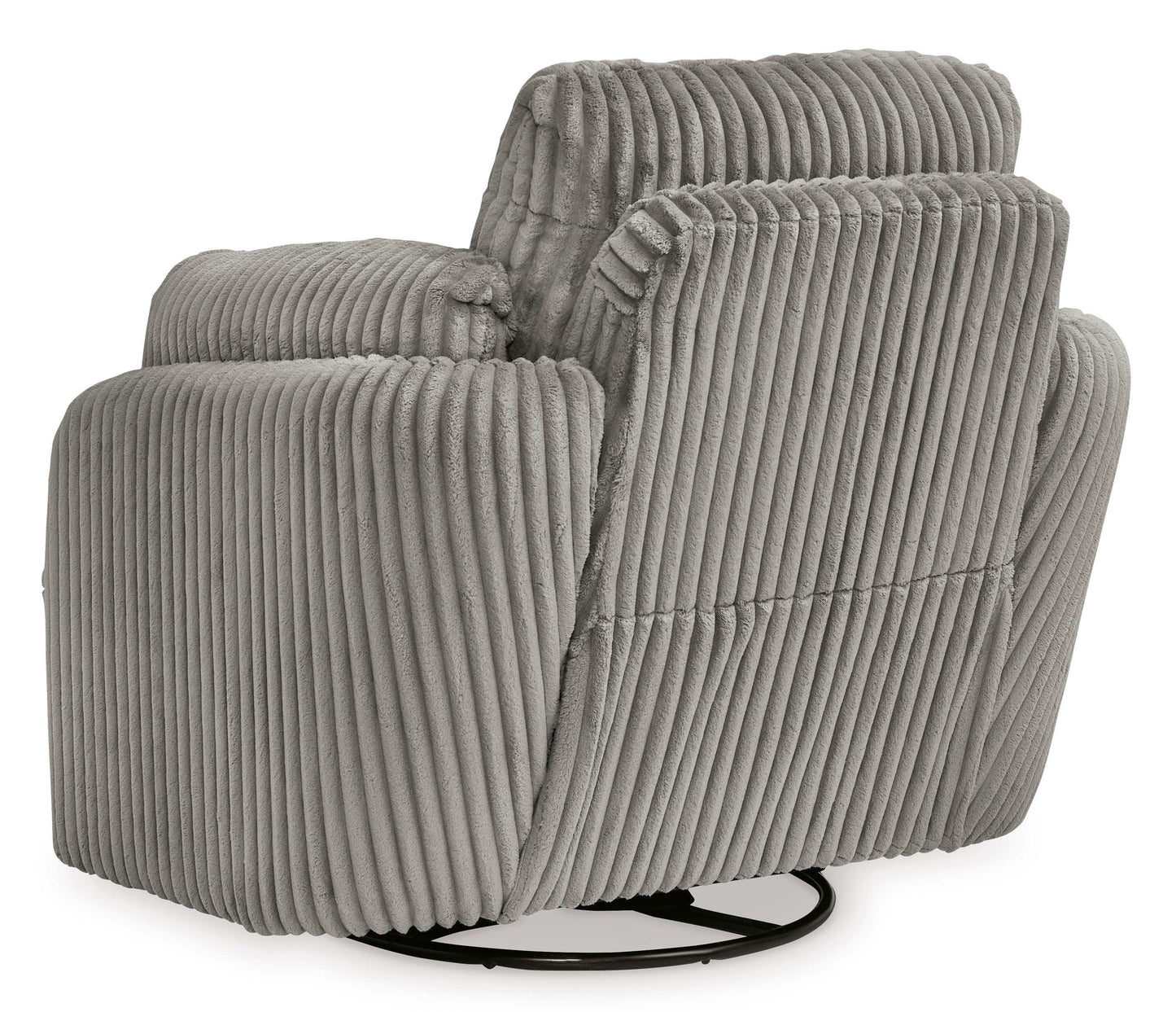 Tie-Breaker Fog Swivel Glider Recliner