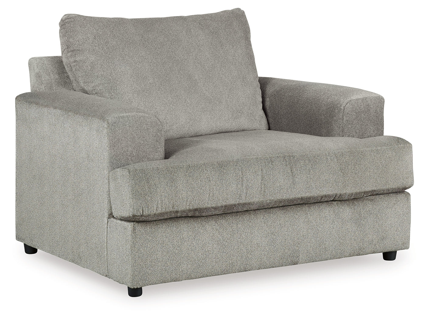 Soletren Ash Oversized Chair and Ottoman