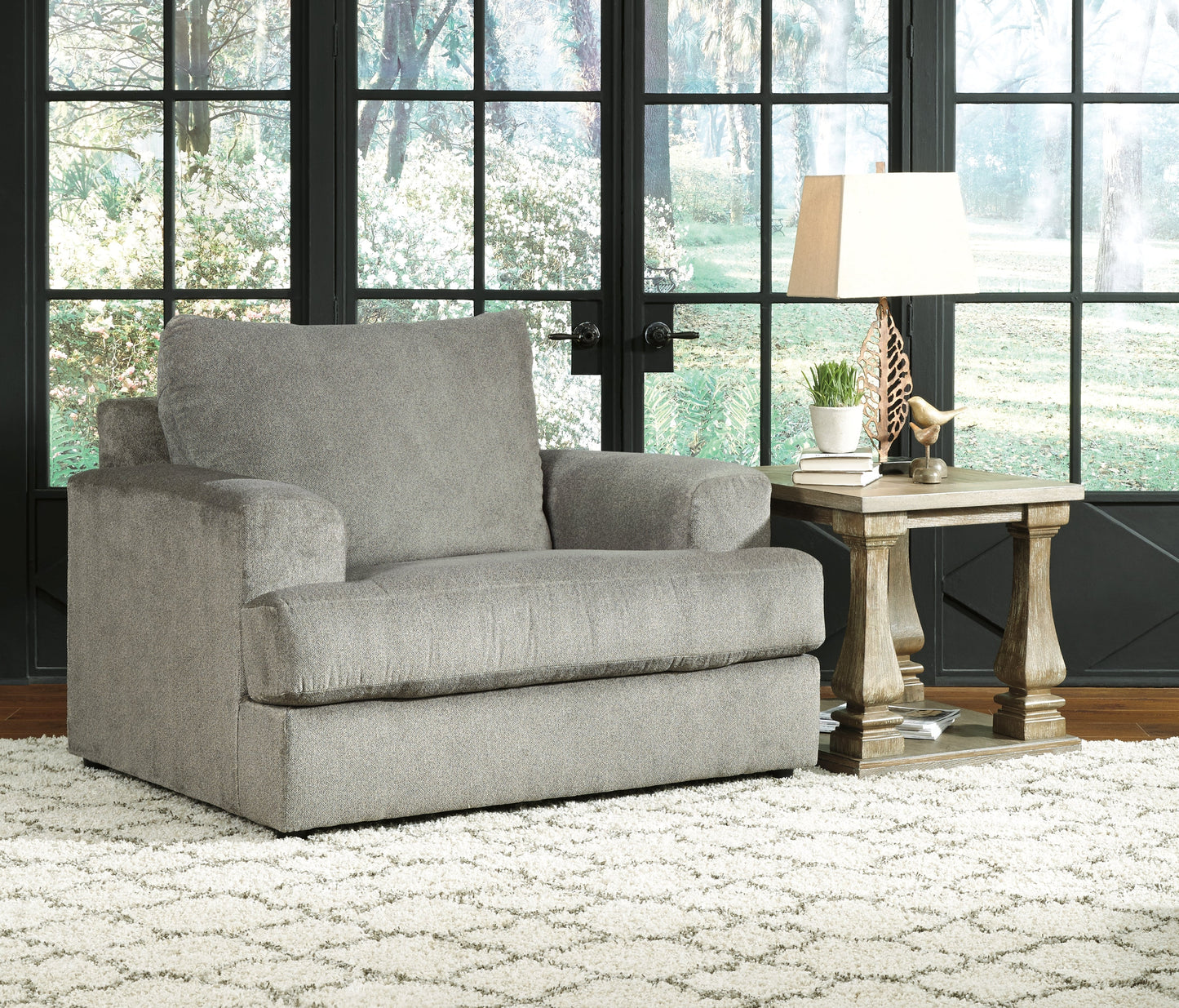 Soletren Ash Queen Sofa Sleeper, Loveseat and Oversized Chair