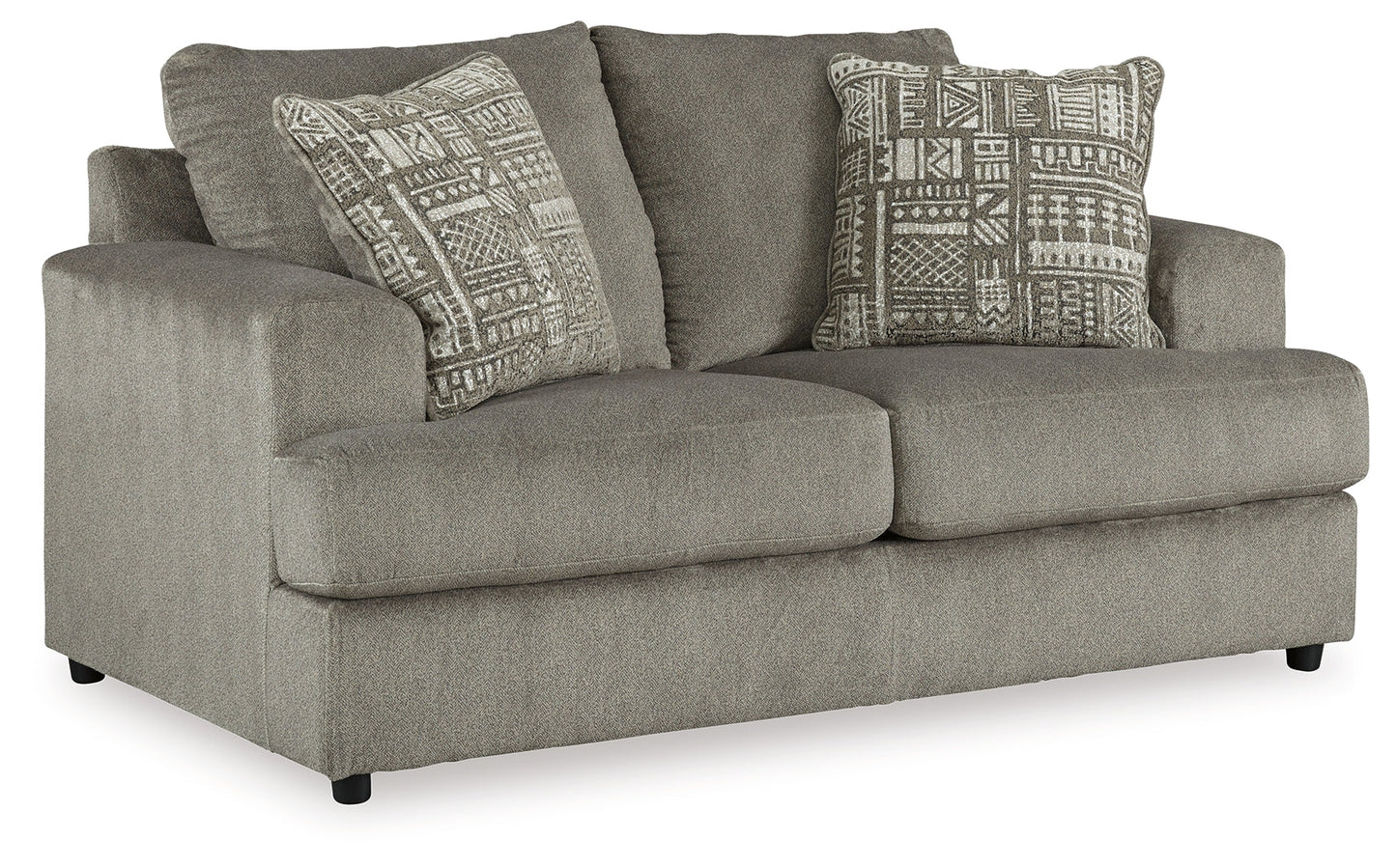 Soletren Ash Queen Sofa Sleeper and 2 Loveseats