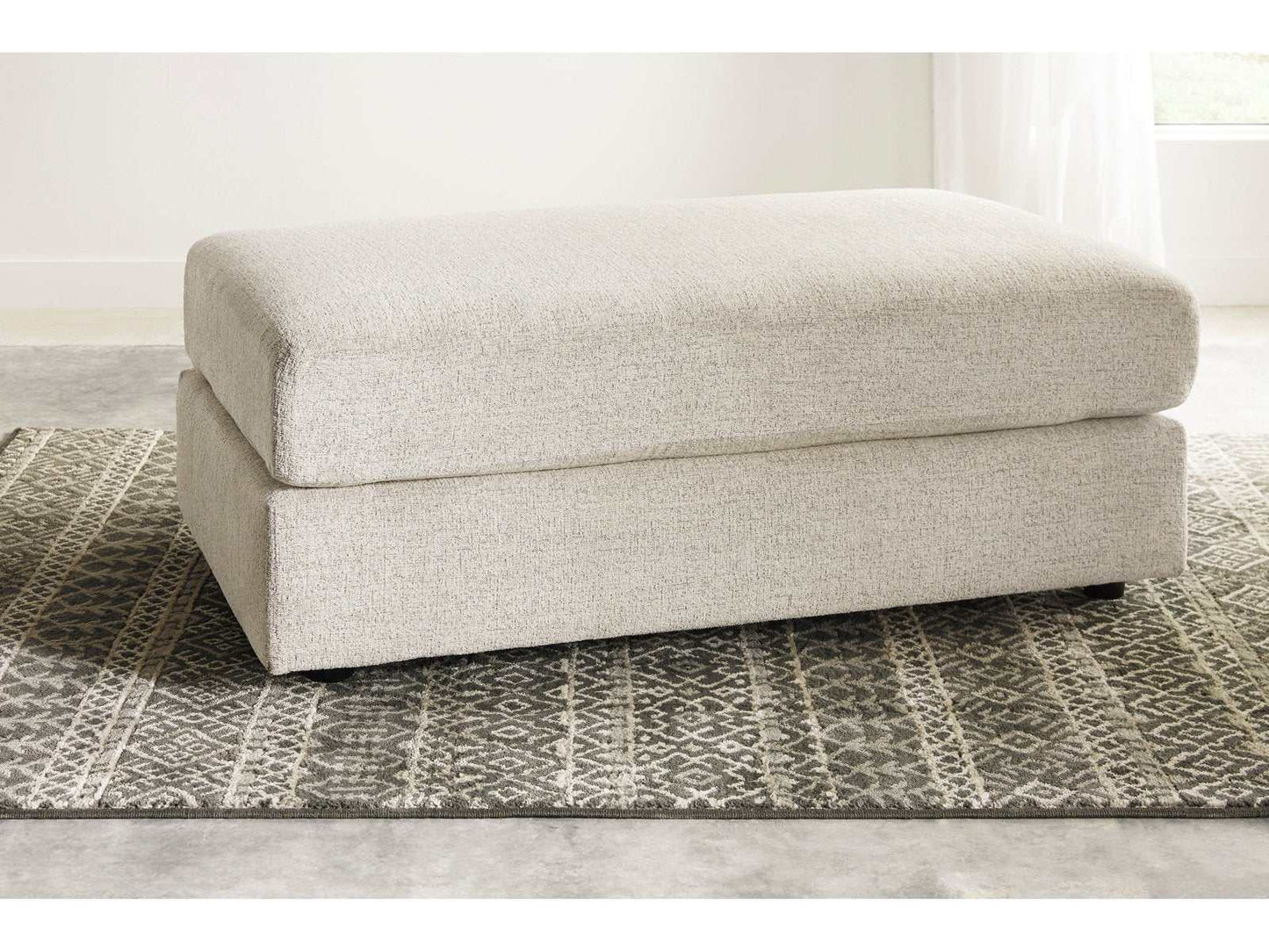 Soletren Stone Oversized Ottoman