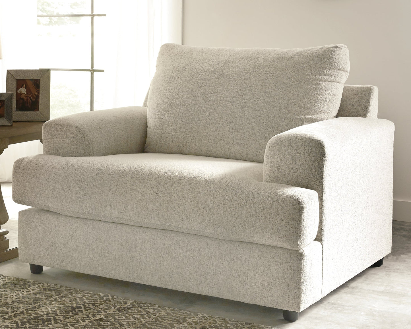 Soletren Stone Sofa, Loveseat and Oversized Chair