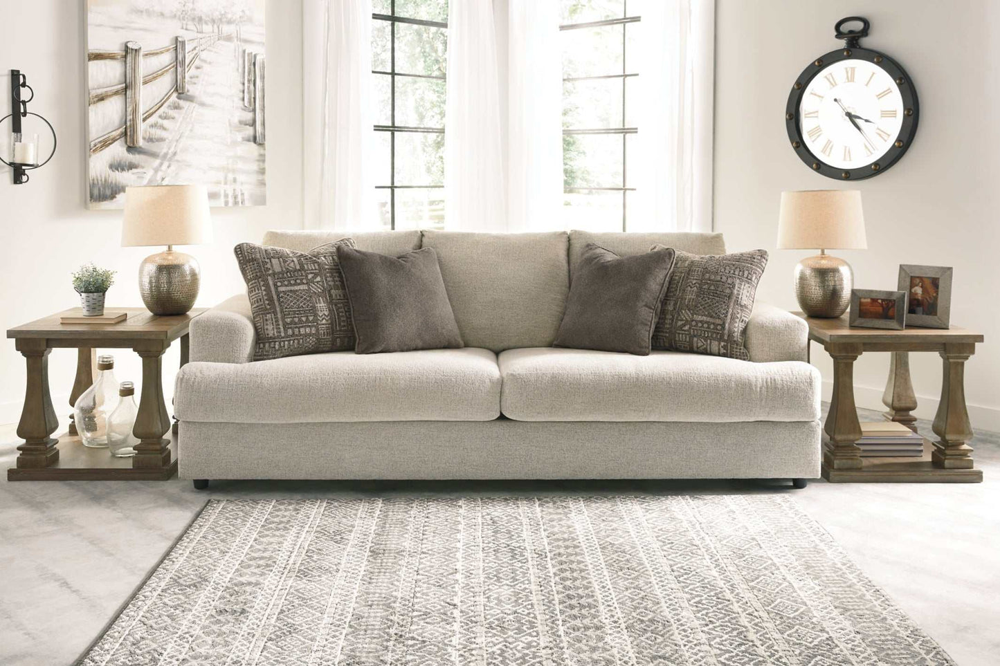 Soletren Stone Queen Sofa Sleeper