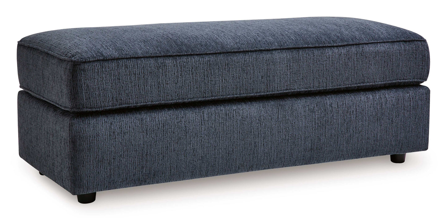 Albar Place Cobalt Oversized Accent Ottoman