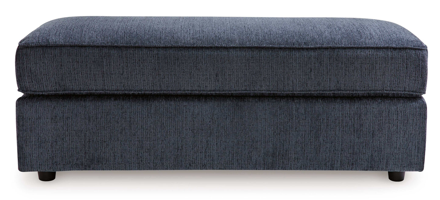 Albar Place Cobalt Oversized Accent Ottoman