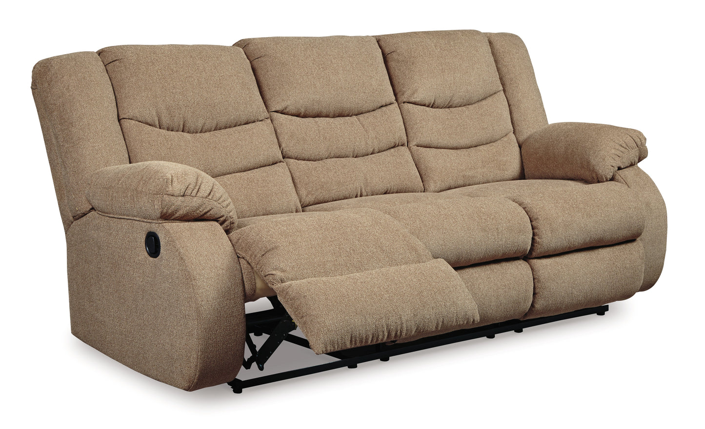 Tulen Mocha Reclining Sofa, Loveseat and Recliner