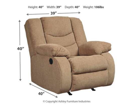 Tulen Fabric UPH Rocking Motion Recliner