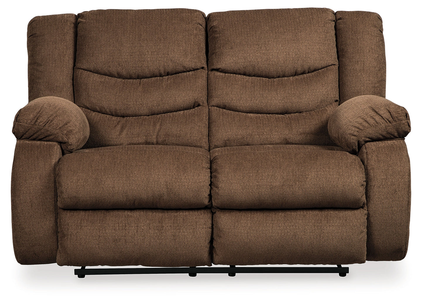 Tulen Brown Reclining Loveseat and Recliner