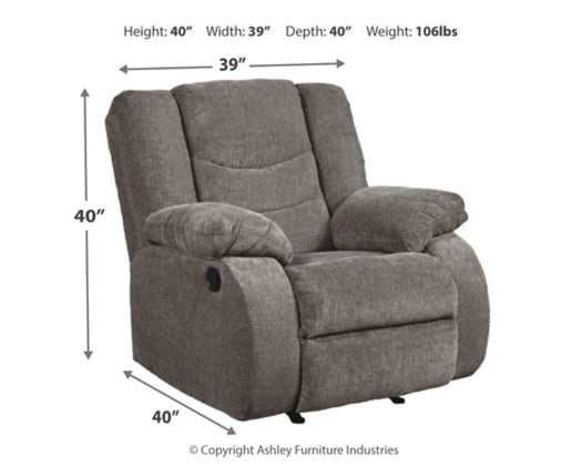 Tulen Fabric UPH Rocking Motion Recliner