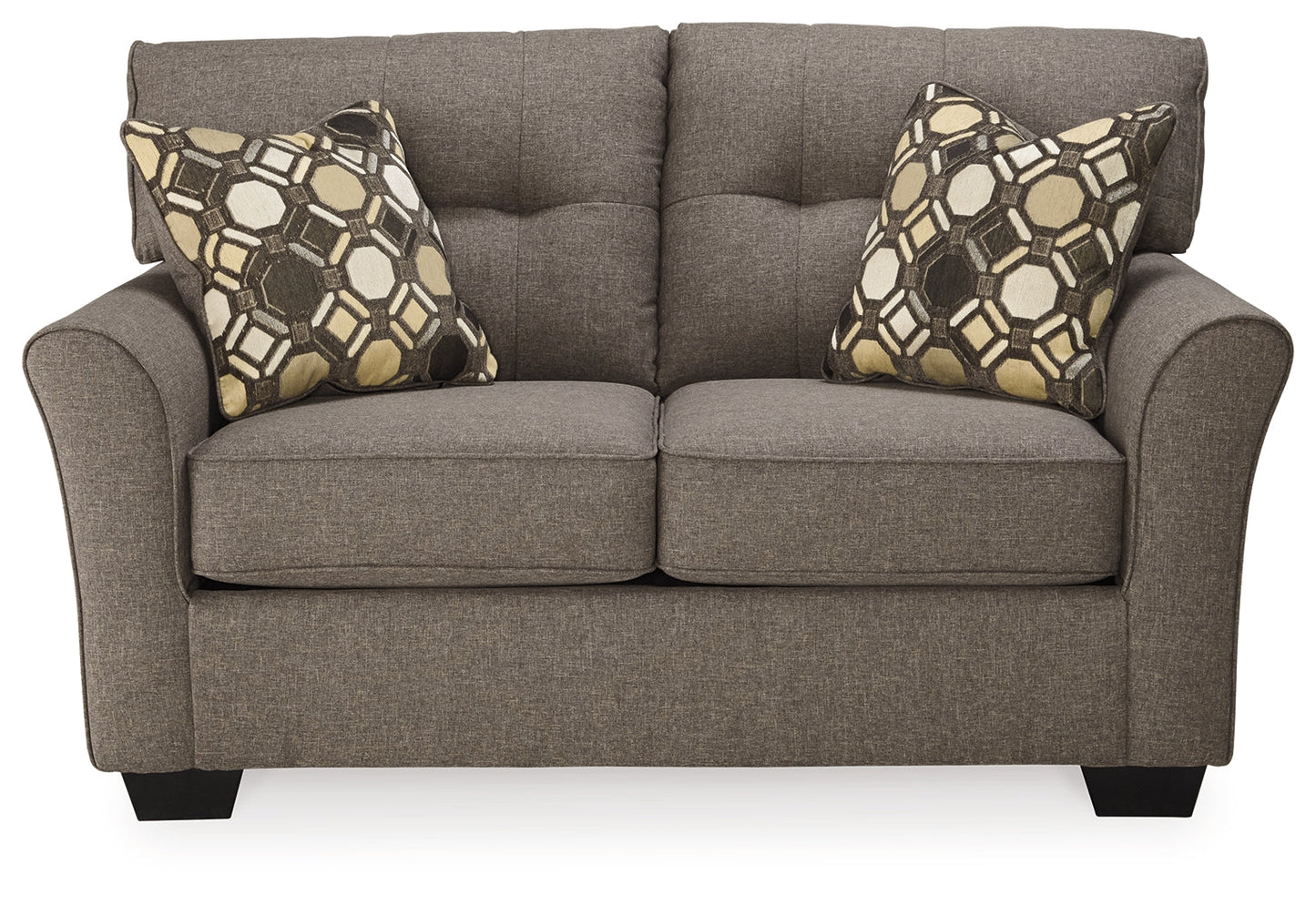 Tibbee Gray Sofa and Loveseat with Chaise