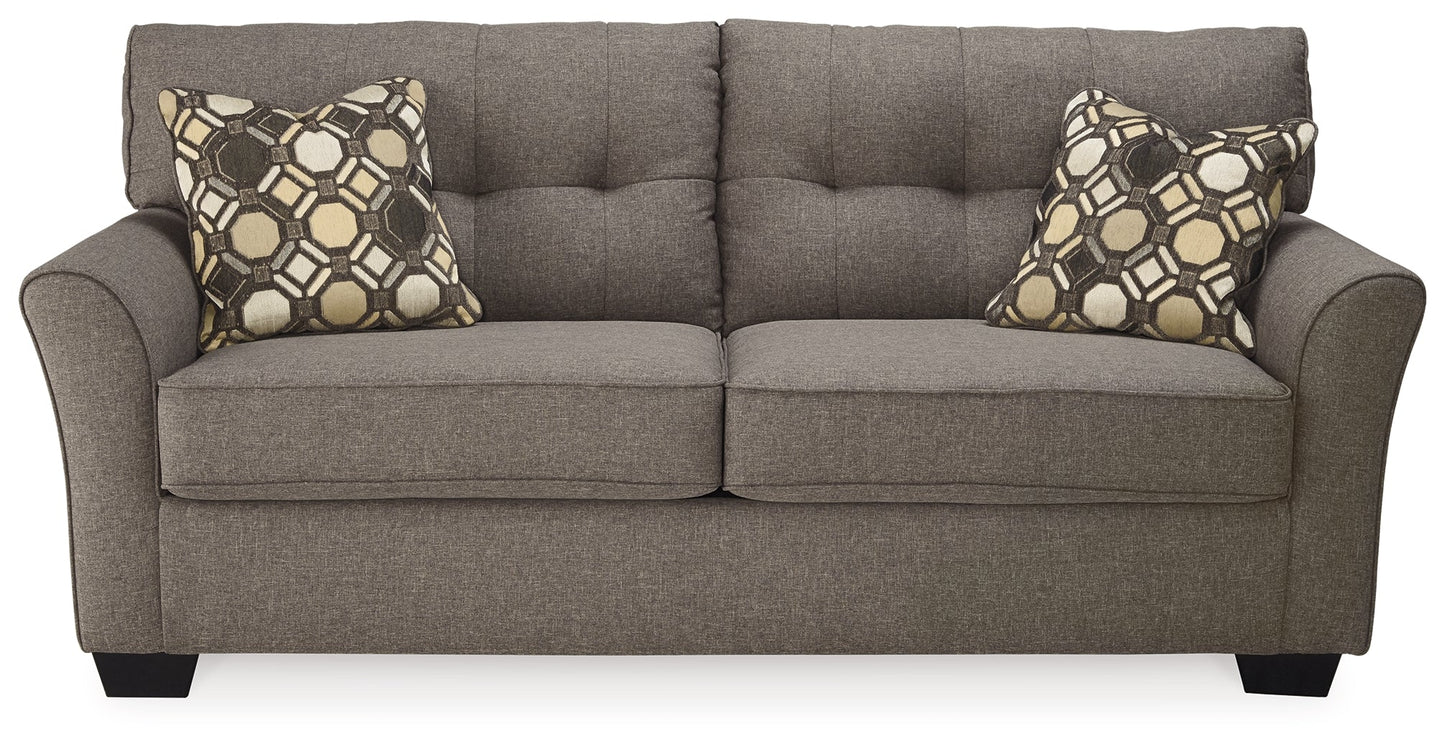 Tibbee Gray Sofa and Loveseat with Chaise