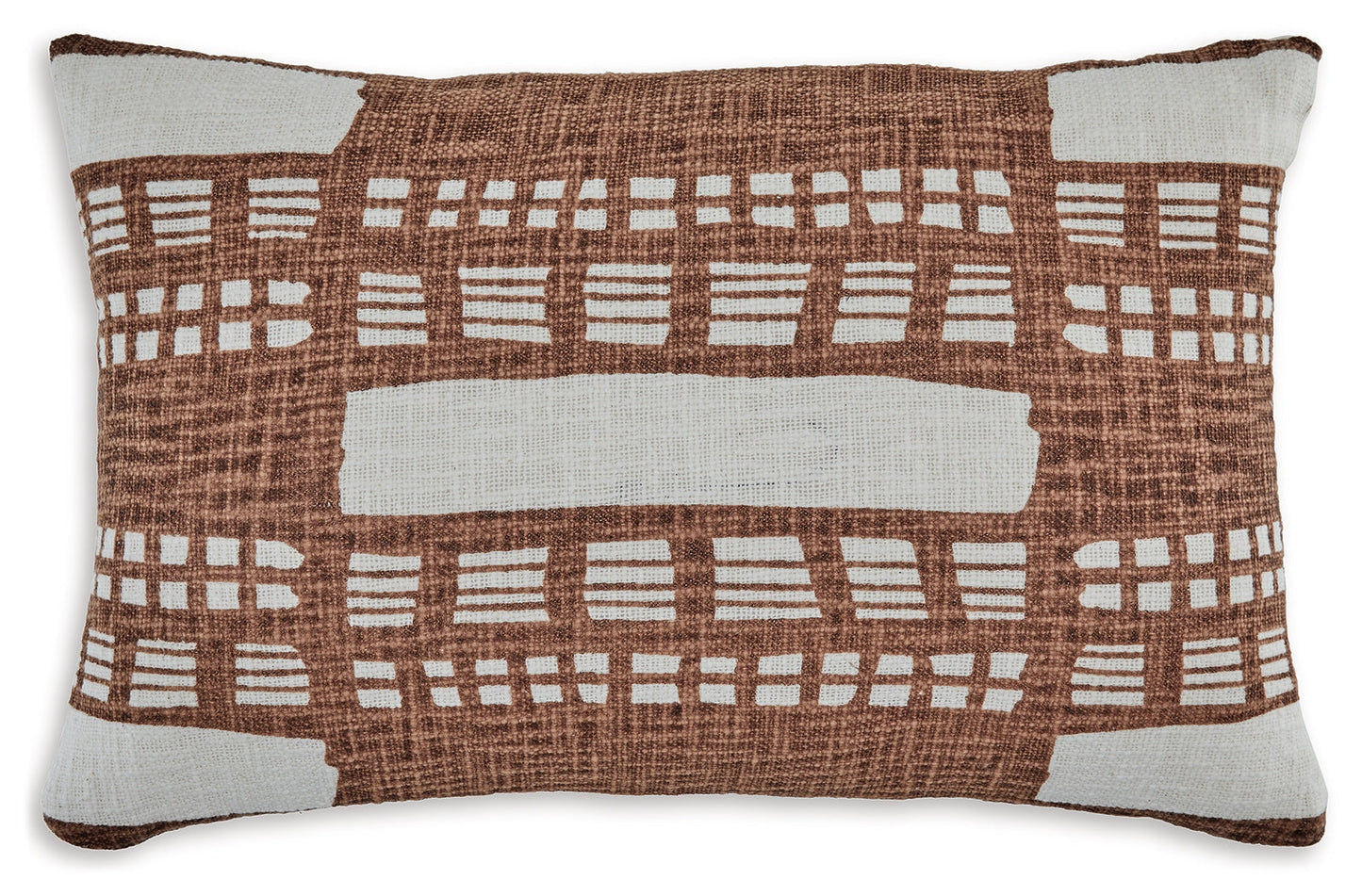 Ackford White/Rust Pillow (Set of 4)