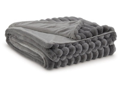 Alsonwell Gray Throw - Ornate Home